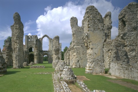 Priory church, Castle Acre Priory, Norfolk, 1997