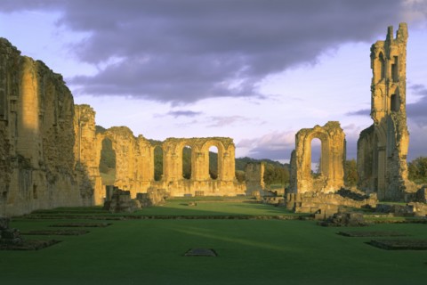 Abbey church, Byland Abbey, North Yorkshire, 1998
