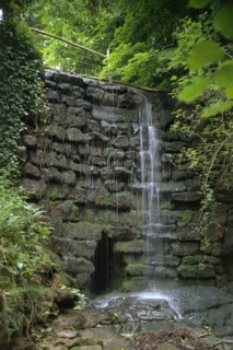 Waterfall at Witley Court, Great Witley, Worcestershire, 1996