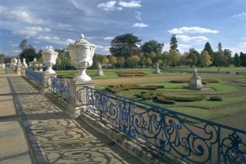 The parterre at Wrest Park, Bedfordshire, 1996