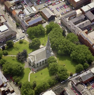 St Paul's church, St Paul's Square, Birmingham, West Midlands, 1999. Creator: EH/RCHME staff photographer.