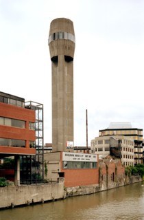 The lead shot tower at the Sheldon Bush works, Bristol, Avon, 2000