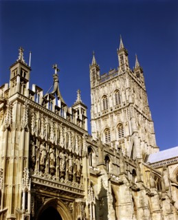 Cathedral and crossing tower, Gloucester Cathedral, Gloucester, 2000