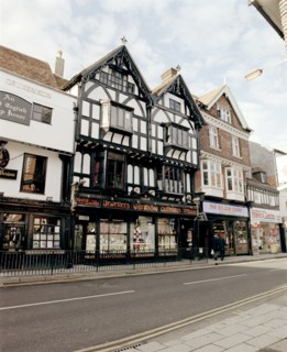 W Carter & Son, Minster Street, Salisbury, Wiltshire, 2000