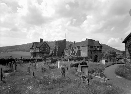Stokesay Castle, Shropshire, 1959