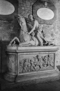 Monument to Colonel Cheney in St Luke's Church, Gaddesby, Leicestershire, c1965-c1969