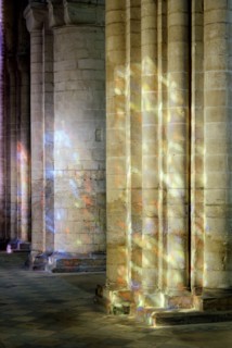 Lighting effect in Ely Cathedral, Cambridgeshire, c1965-c1969