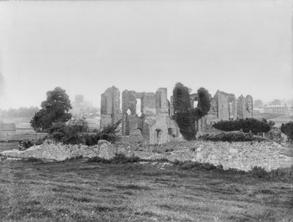 The ruins of Sopwell nunnery, St Albans, Hertfordshire