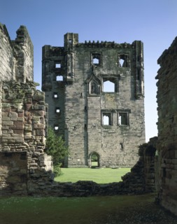 Hasting's Tower from the Solar, Ashby de la Zouch Castle, Leicestershire, 1993