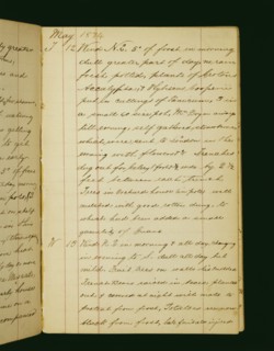 The gardening diary of William Cresswell, May 12-13 1874, Audley End House, Essex