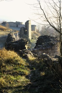 Beeston Castle, Cheshire, 1987