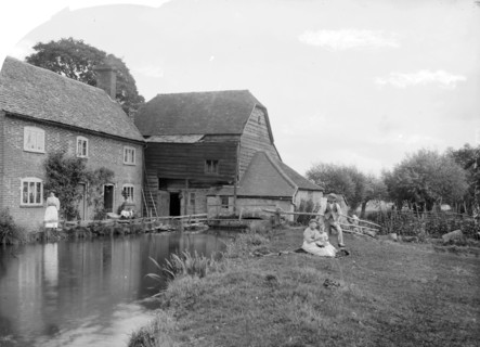 Charney Bassett Mill, Charney Bassett, Oxfordshire, c1900