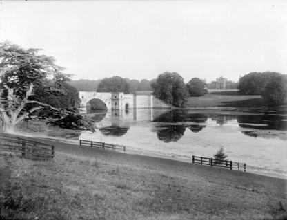 The Grand Bridge, Blenheim Palace, Woodstock, Oxfordshire, 1890