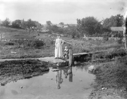 The Ford, Shipton Oliffe, Shipton, Gloucestershire, 1905