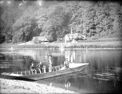 Cliveden Ferry, Cliveden, Taplow, Buckinghamshire, 1885