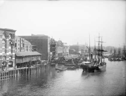 Billingsgate Market, Lower Thames Street, City of London, Greater London, 1880
