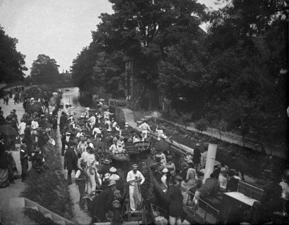 Boulters Lock, Maidenhead, Berkshire, 1880