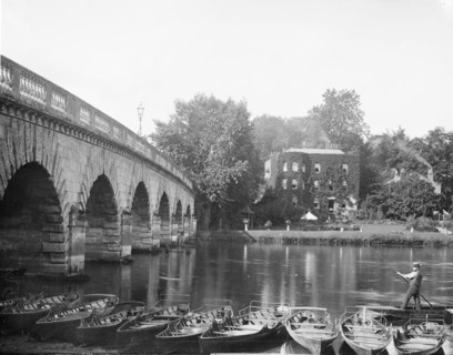 Maidenhead Bridge, Maidenhead, Berkshire,  c1860-c1922