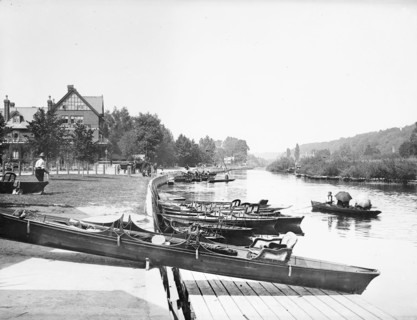 Wilder And Son Boat House Landing Stage, Maidenhead, Berkshire, c1860-c1922