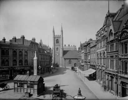 St Laurences Church, Reading, Berkshire, 1890