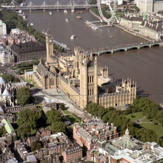 The Houses of Parliament, Westminster, London, 2002
