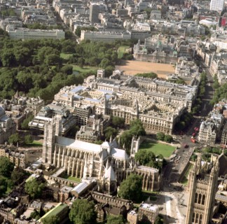 Westminster Abbey and Whitehall, London, 2002