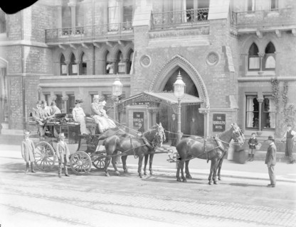 Randolph Hotel, Beaumont Street, Oxford, Oxfordshire, 1890