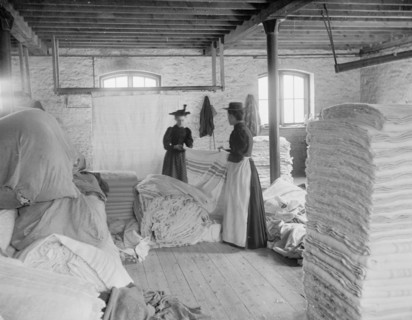 Early Blanket Factory, Witney, Oxfordshire, 1898