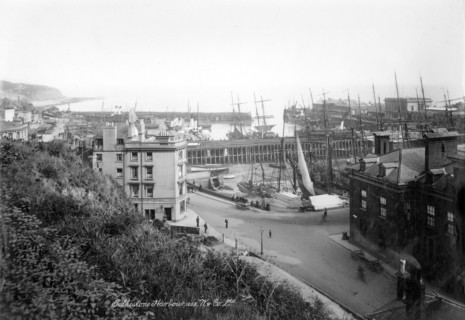 Folkestone Harbour, Folkestone, Kent, 1890-1910
