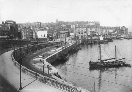 Ramsgate Harbour, Kent, 1890-1910
