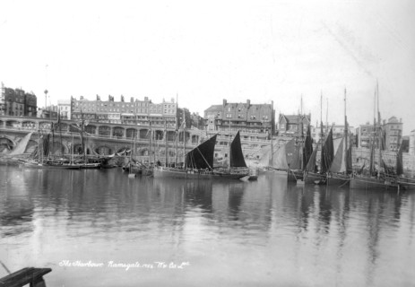 Ramsgate Harbour, Kent, 1890-1910