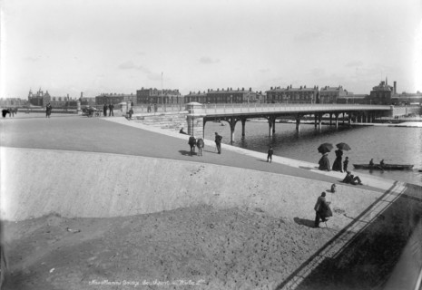 New Marine Bridge, Southport, Lancashire, 1890-1910