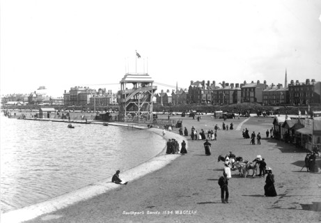 Southport Sands, Lancashire, 1890-1910