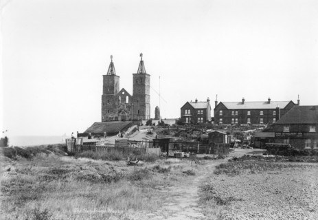 St Mary's Abbey, Reculver, Herne Bay, Kent, 1890-1910