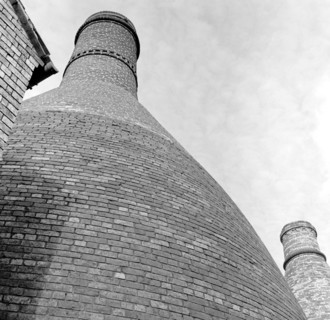 Pottery kiln in Stoke-on-Trent, Staffordshire, 1945-1980