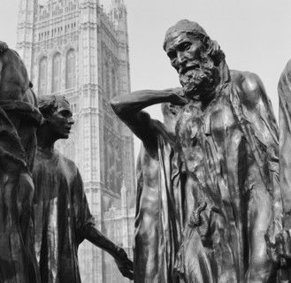 Burghers of Calais, Millbank, Westminster, London, 1945-1980