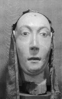 Royal funeral effigy of Anne of Bohemia, Westminster Abbey, London, 1945-1980