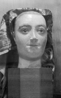 Royal funeral effigy of Queen Mary I, Westminster Abbey, London, 1945-1980
