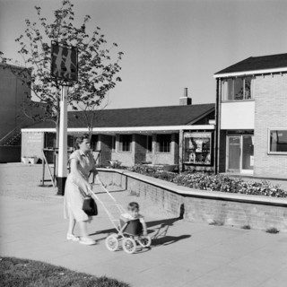 The Twin Foxes public house, Stevenage, Hertfordshire, 1950s-1960s