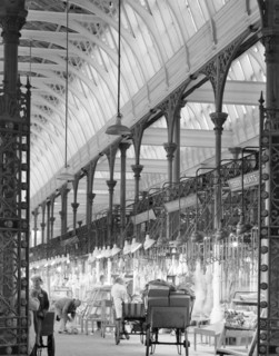 Smithfield Meat Market, London, c1950s? Artist