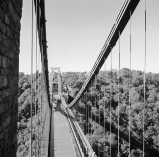 Clifton Suspension Bridge, Clifton, Bristol, 1954
