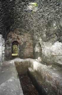 A grotto at Dalton Young premises, Tower Lane, Warmley, Avon, 1999