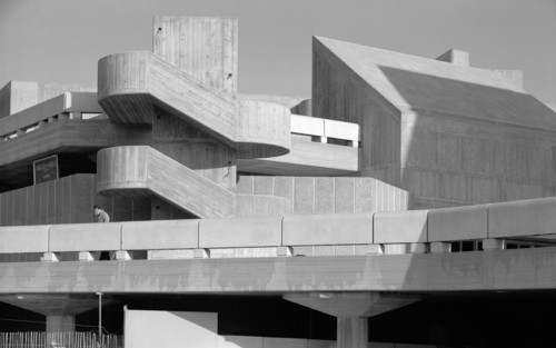 Queen Elizabeth Hall and Purcell Room, Belvedere Road, South Bank, Lambeth, London, c1967-1970