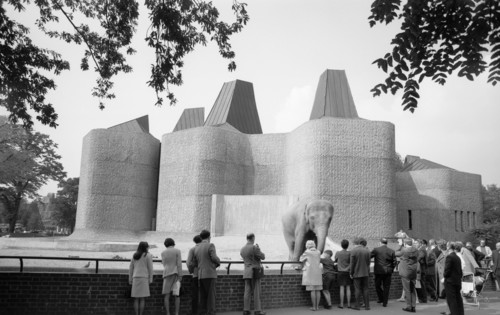 Elephant and Rhino Pavilion, Zoological Gardens, Regent's Park, St Johns Wood, London, c1965-1980