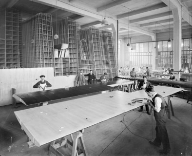 First World War Aircraft Works, Waring & Gillow, Hammersmith, London, 1914-1918
