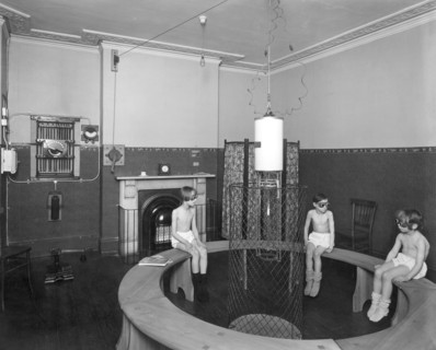 Treatment room, Belgrave Hospital for Children, London, 1928