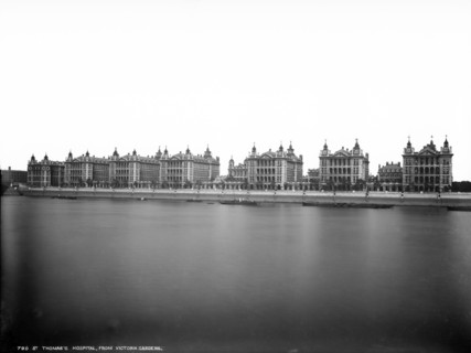 St Thomas' Hospital, Lambeth Palace Road, Lambeth, London, c1871-1900