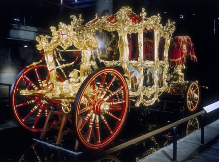 Lord Mayor of London's coach, 1757. Artist: Unknown