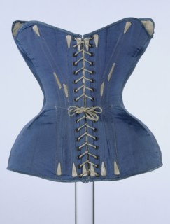 Back view of a corset, c1851. Artist: Unknown
