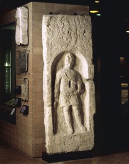 Tombstone of Vivius Marcianus. Artist: Unknown